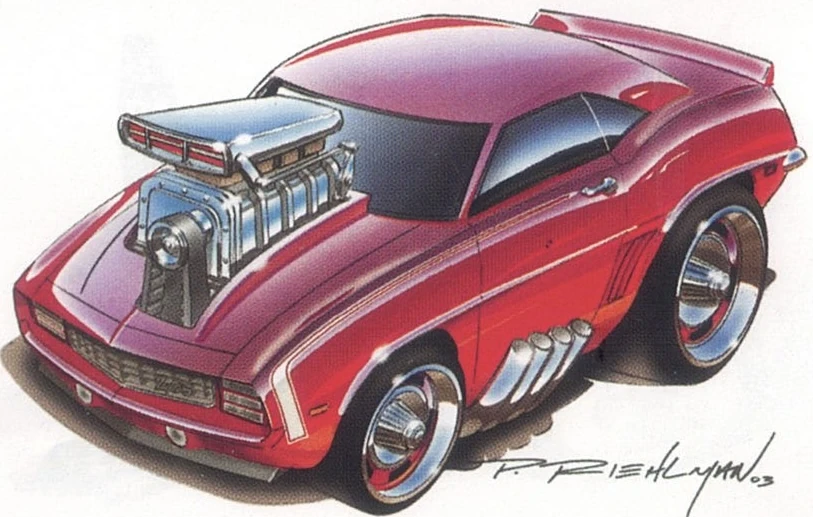 '69 Camaro Z28 ('Tooned)