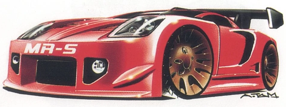 Toyota MR2 ('Tooned)