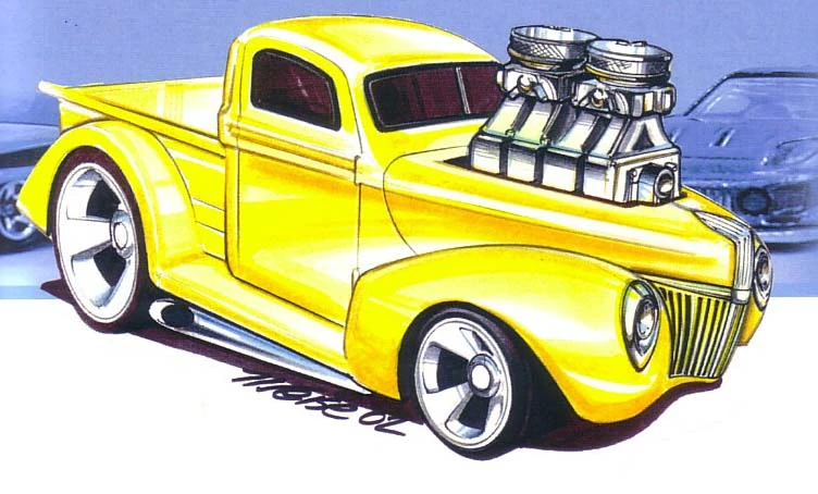 1941 Ford Pickup ('Tooned)