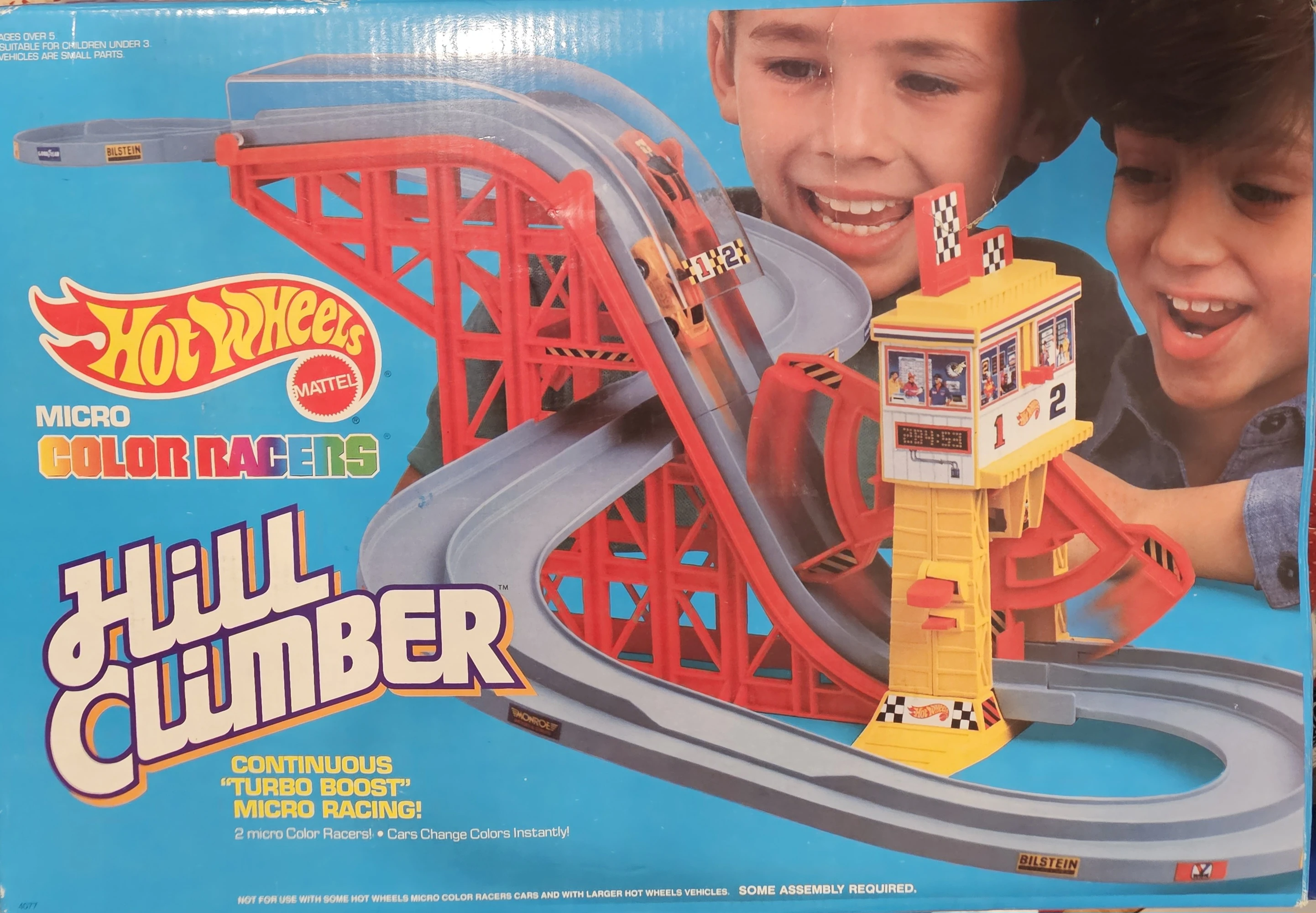 Micro Color Racers Hill Climber Race Set